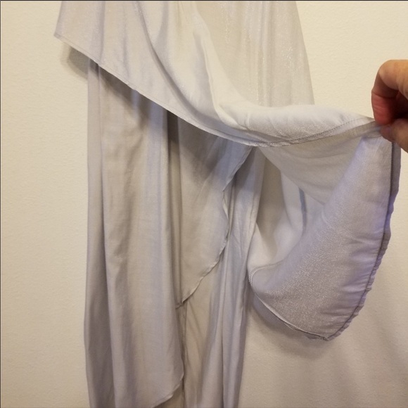 Free People stunning silver layered dress - Picture 6 of 12